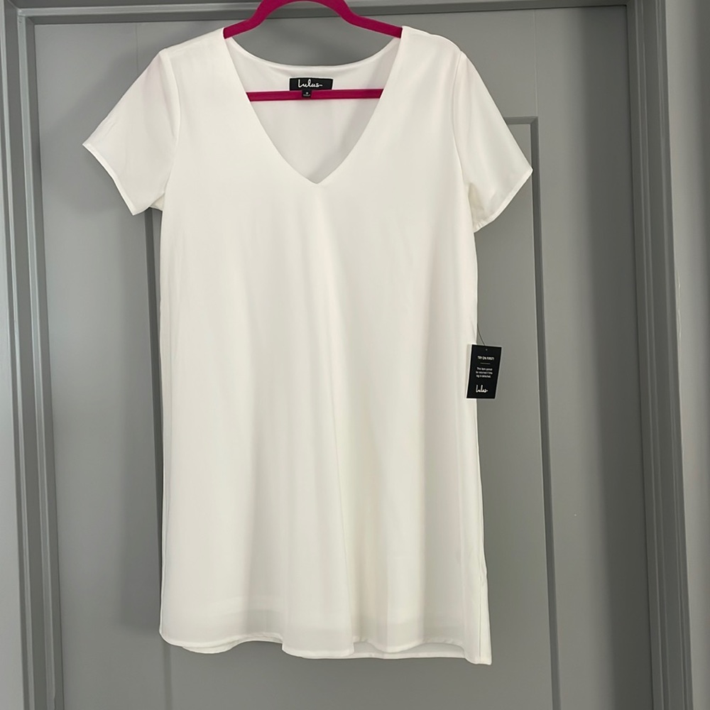 White Lulus dress